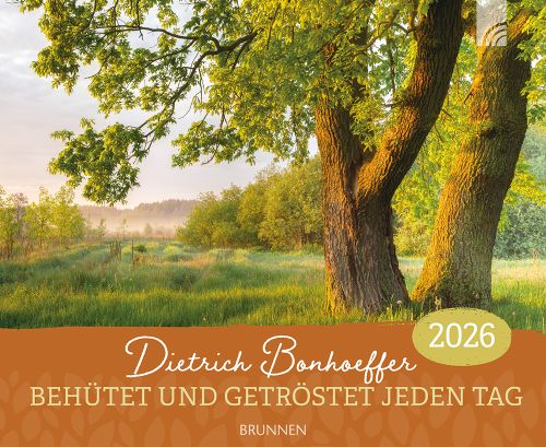 Behütet und getröstet jeden Tag 2026 (Wandkalender)