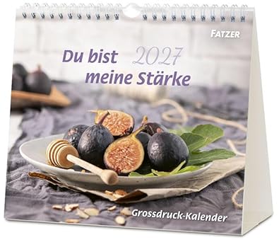 Du bist meine Stärke 2027 (Großdruck-Postkartenkalender)
