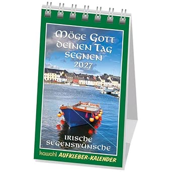 Möge Gott deinen Weg segnen 2027 (Aufkleberkalender)