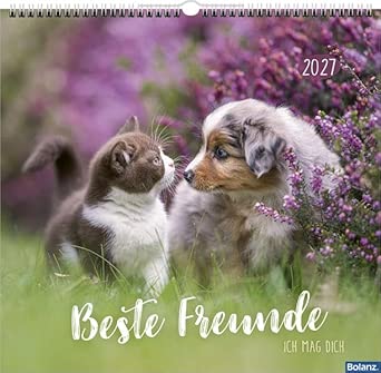 Beste Freunde - Ich mag dich 2027 (Poster-Kalender)