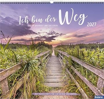 Ich bin der Weg 2027 (Wandkalender)