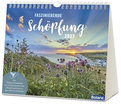 Faszinierende Schöpfung 2027 (Postkartenkalender)