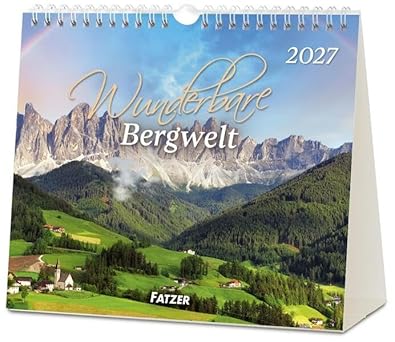 Wunderbare Bergwelt 2027 (Postkartenkalender)