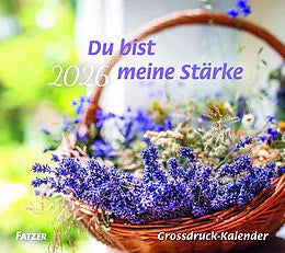 Du bist meine Stärke 2026 (Großdruck-Postkartenkalender)