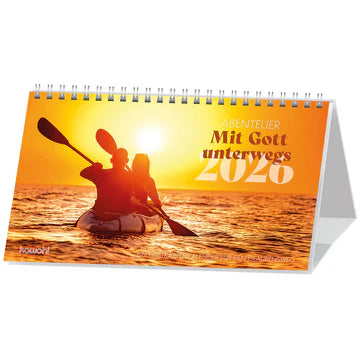 Abenteuer - Mit Gott unterwegs 2026 (Postkartenkalender)