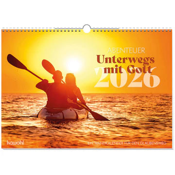 Abenteuer - Unterwegs mit Gott 2026 (Wandkalender)