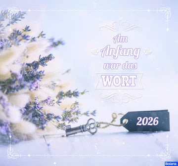 Am Anfang war das Wort 2026 (Wandkalender)