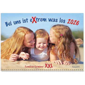 Bei uns ist extrem was los 2026 (Wandkalender)