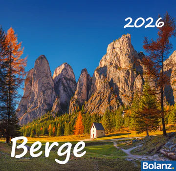 Berge 2026 (Postkartenkalender)