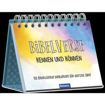Bibelverse Kennen und Können - Aufstellbuch