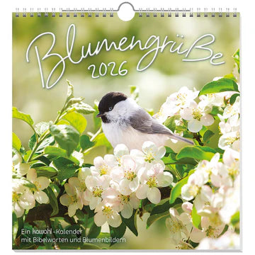 Blumengrüsse 2026 (Wandkalender)