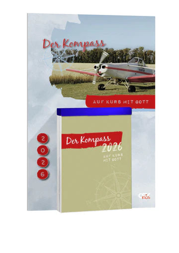 Der Kompass 2026 (Abreißkalender mit Rückwand)