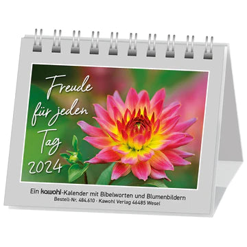 Freude für jeden Tag 2024 (Mini-Aufstellkalender)