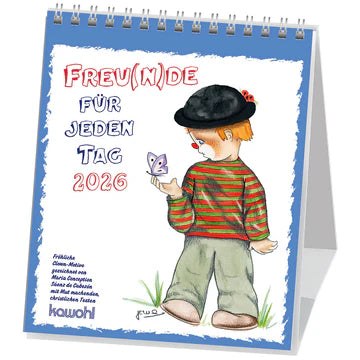 Freu(n)de für jeden Tag 2026 (Postkartenkalender)