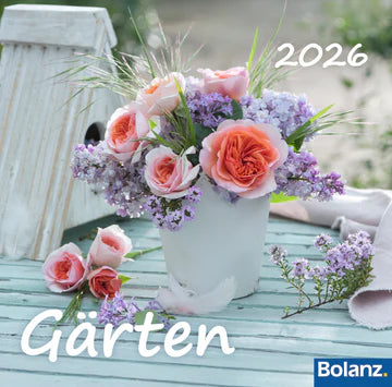 Gärten 2026 (Postkartenkalender) mit 12 Postkarten