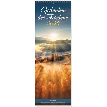 Gedanken des Friedens 2026 (Wandkalender)