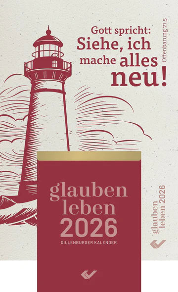 glauben.leben 2026 (Abreißkalender mit Rückwand)