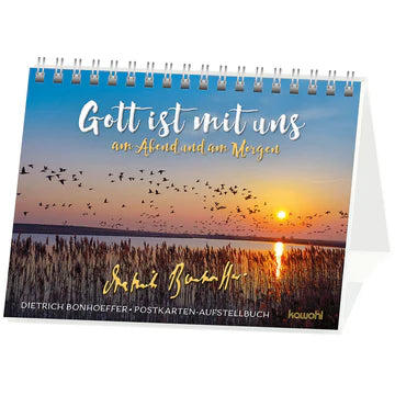 Gott ist mit uns am Abend und am Morgen Postkarten-Aufstellbuch