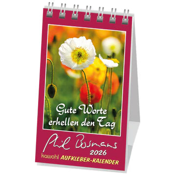 Gute Worte erhellen den Tag 2026 (Aufkleberkalender)
