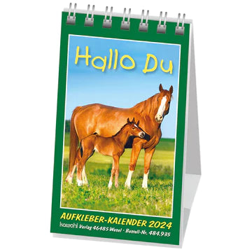 Hallo Du 2024 (Aufkleber-Kalender)