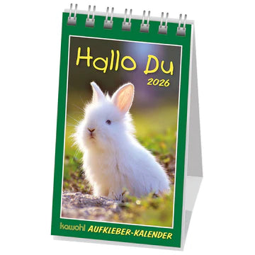 Hallo Du 2026 (Aufkleber-Kalender)