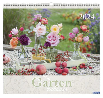 Im Garten zuhause 2024 (Wandkalender)