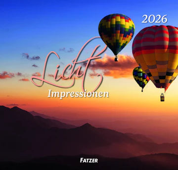 Licht Impressionen 2026 (Wandkalender)