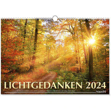 Lichtgedanken 2024 (Wandkalender) 42x30cm