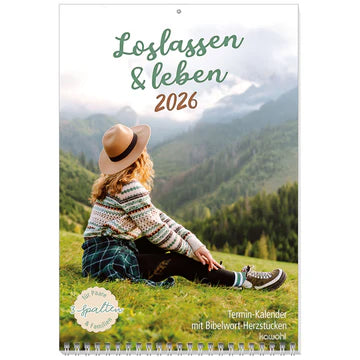 Loslassen & leben 2026 (Wandkalender)