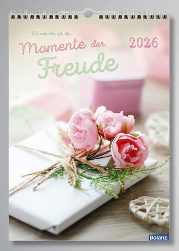 Das wünsche ich dir: Momente der Freude 2026 (Poster-Terminkalender)