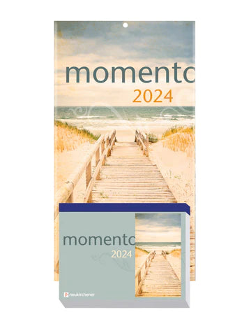 momento 2024 (Abreißkalender mit Rückwand und Aufstellfuß)