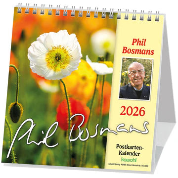 Phil Bosmans 2026 (Postkartenkalender)