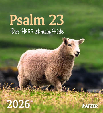 Psalm 23 - Der Herr ist mein Hirte 2026 (Aufstellkalender)