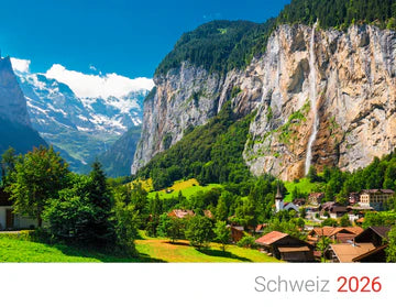 Schweiz 2026 - deutsche Ausgabe (Wandkalender)