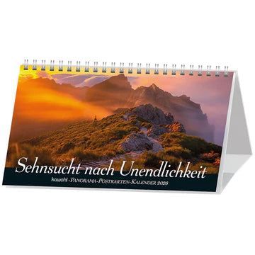Sehnsucht nach Unendlichkeit 2026 (Postkartenkalender) 21x12cm