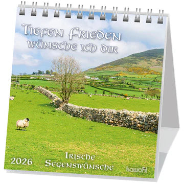 Tiefen Frieden wünsche ich dir 2026 (Aufstellkalender)