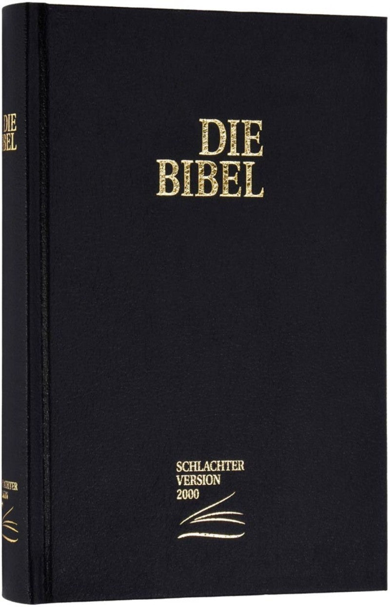 Schlachter-Bibel 2000 schwarz HC mit Parallelstellen