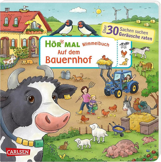 Hör mal Wimmelbuch: Auf dem Bauernhof