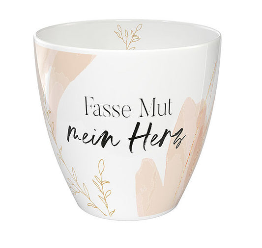 Fasse Mut, mein Herz - Tasse