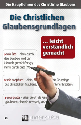 Studienfaltkarte 19- Die christlichen Glaubensgrundlagen
