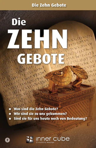 Studienfaltkarte 7- Die zehn Gebote