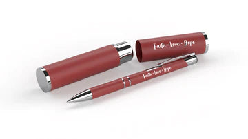 Faith - Love - Hope (Kugelschreiber im Etui bordeaux)