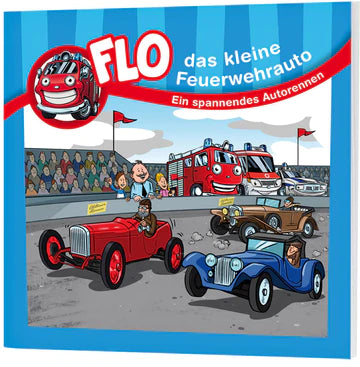 Flo, das kleine Feuerwehrauto - Ein spannendes Autorennen