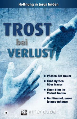 Studienfaltkarte 18 Trost bei Verlust